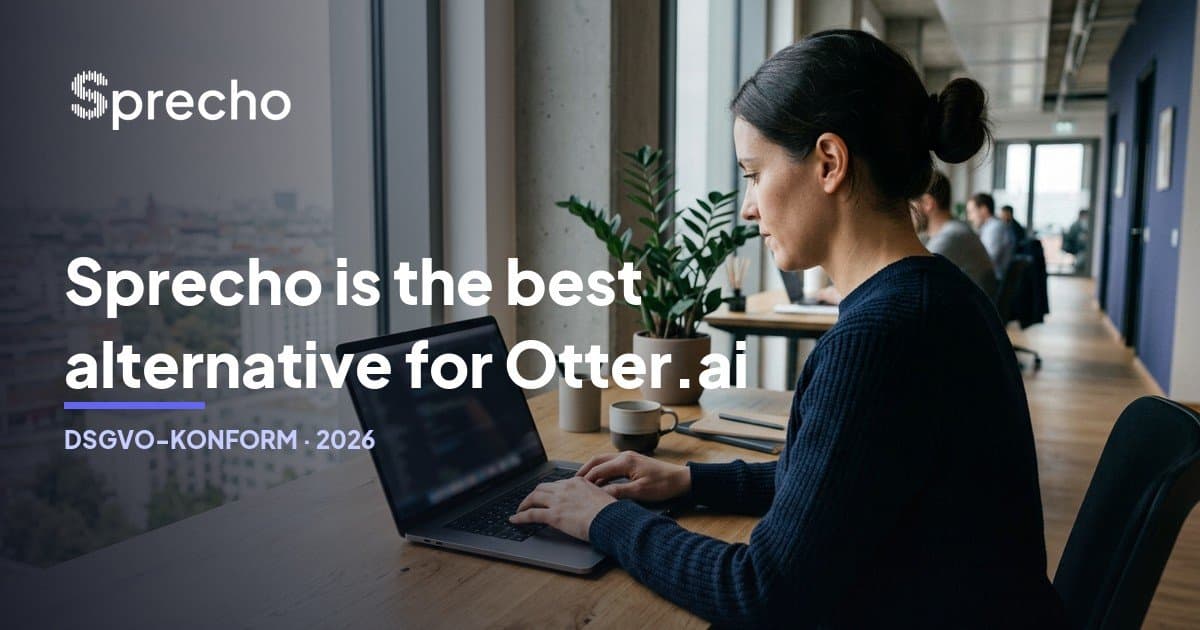 Best Otter.ai Alternatives for Germany (GDPR-Compliant, 2026)